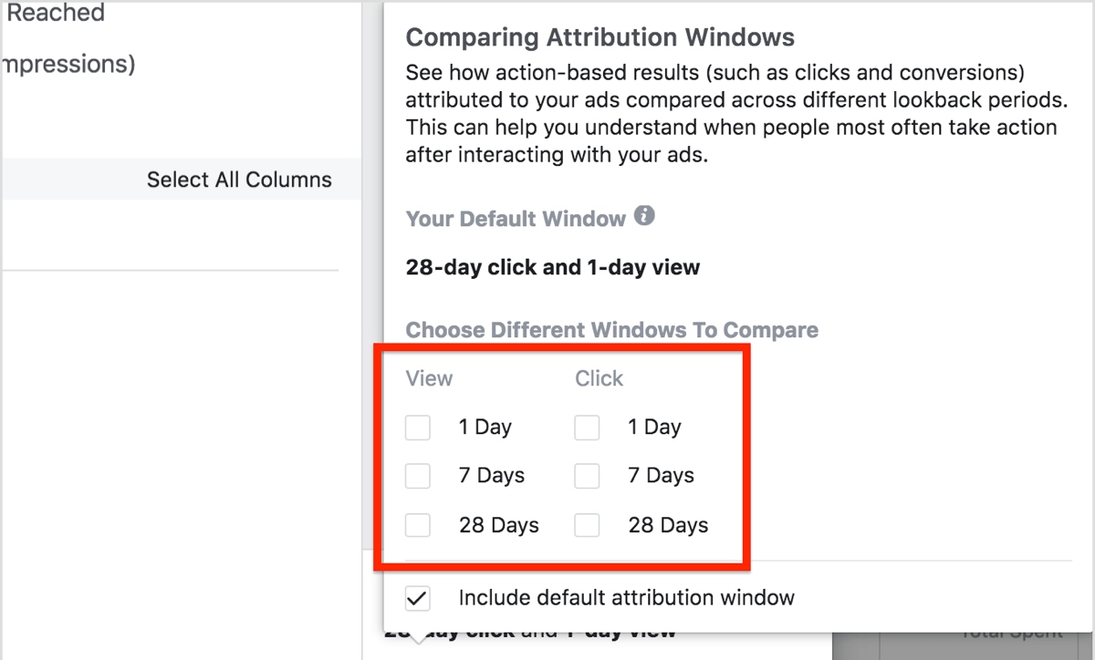 Facebook Attribution - Attribution Window - www.ruleranalytics.com