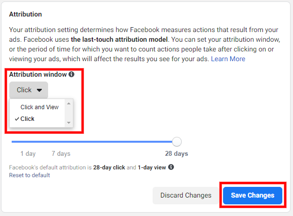 facebook ads google analytics discrepancy - view-through conversions - step 4 - www.ruleranalytics.com