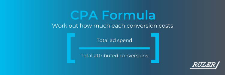 CPA formula for proving digital marketing ROI