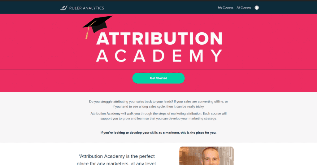 attribution academy free online marketing course