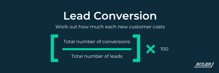 lead conversion formula