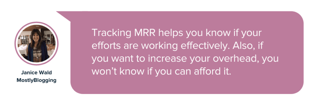 why mrr is a valuable saas metric