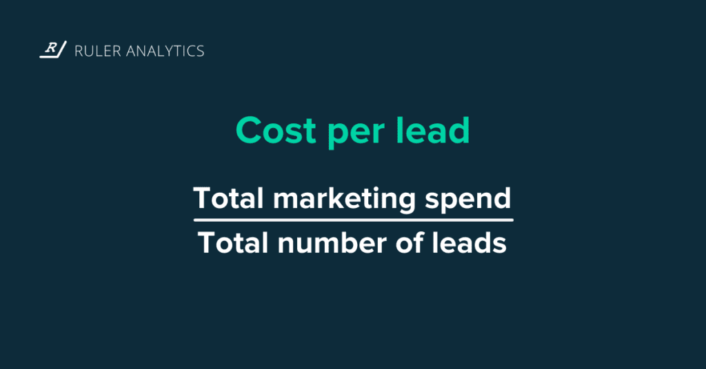 cost per lead formula